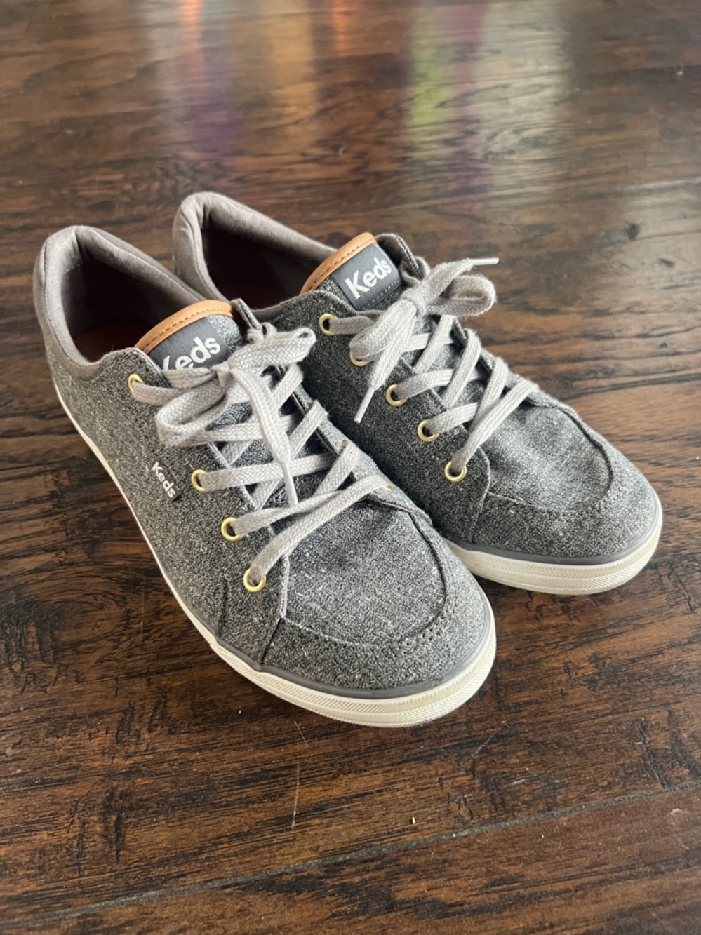 Keds Center III grey sneakers size 8.5